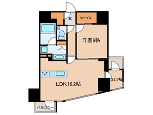 ザ・パークハビオ市ヶ谷イーストの物件間取画像